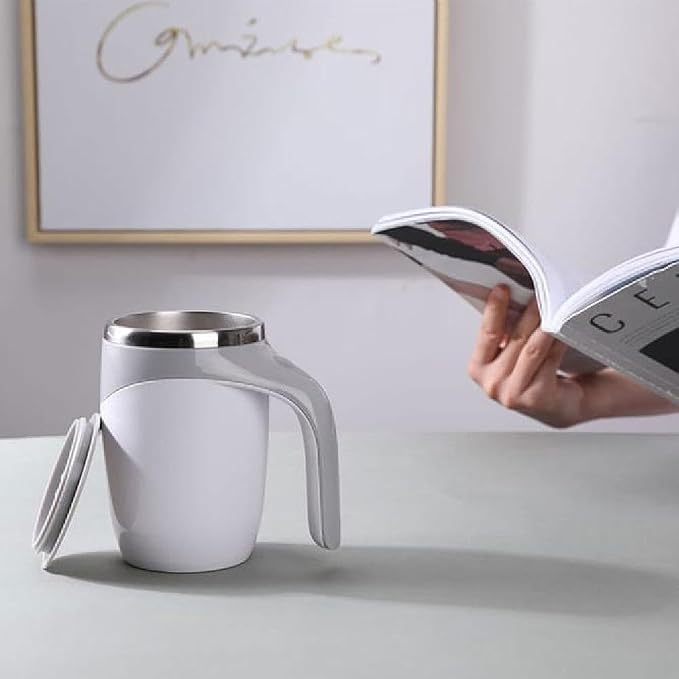 Caneca Mixer Misturadora Automática Recarregável USB em Aço Inox - Image 3