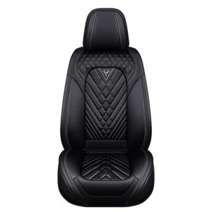 Capa de Banco Automotivo Universal em Couro Ecológico Premium com Costura Matelassê