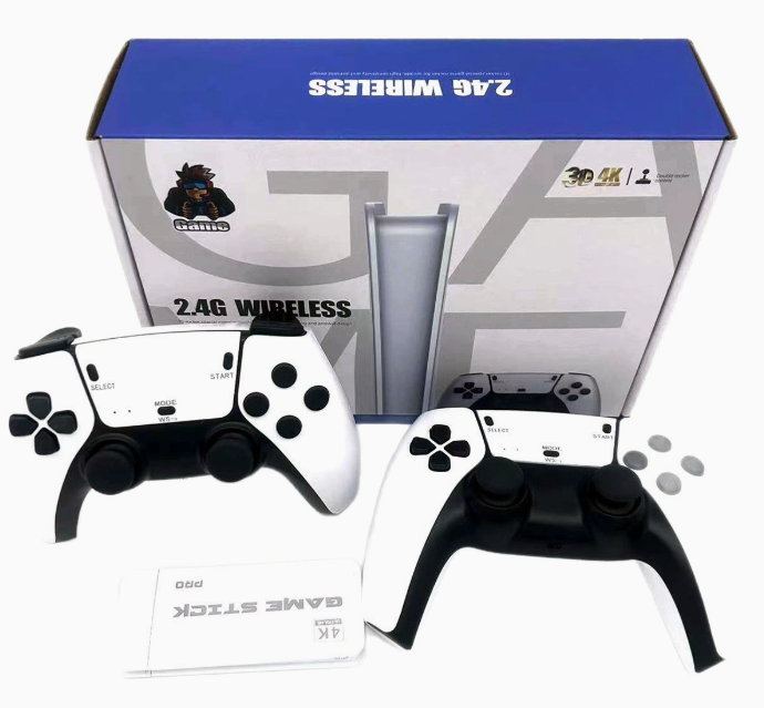 Game Stick 4K Ultra HD Pro – Mini Console Retrô HDMI com 2 Controles Sem Fio 2.4G - Image 3