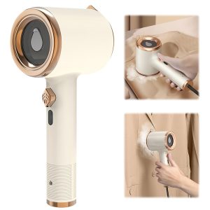 Passadeira a Vapor Portátil 2 em 1 – Mini Ferro de Passar Roupa Vertical e Horizonta