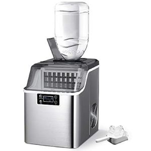 Máquina de Gelo Automática Premium Inox – Cubos Cristalinos