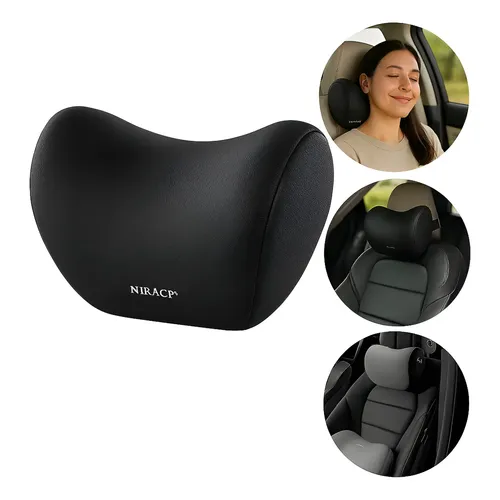 Kit Apoio de Cabeça e Almofada Lombar Ergonômica para Carro em Espuma Viscoelástica - Image 5