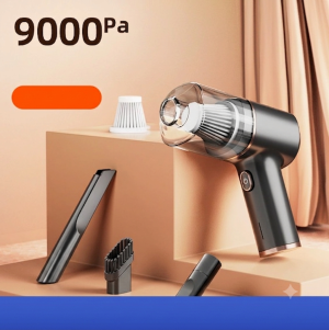 Mini Aspirador de Pó Sem Fios Portátil (9000Pa) – Casa e Automóvel