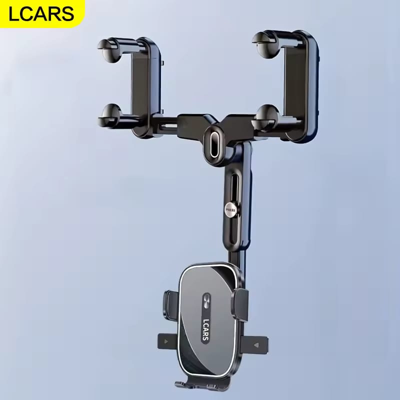 Suporte de Celular para Retrovisor Universal Articulado e Dobrável 4 em 1 - Image 5