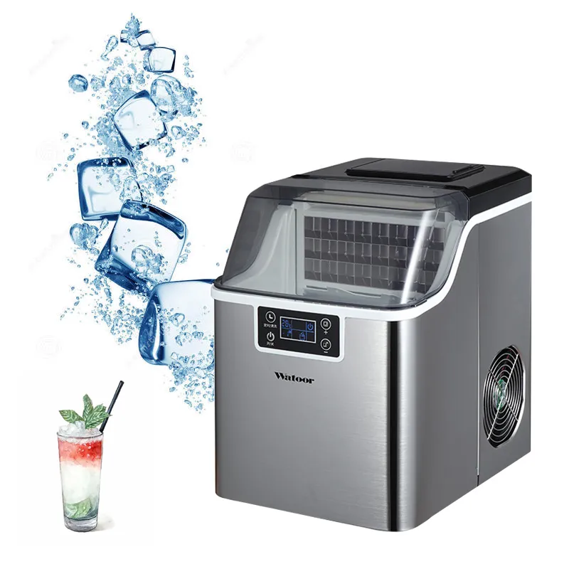 Máquina de Gelo Automática Premium Inox – Cubos Cristalinos - Image 3