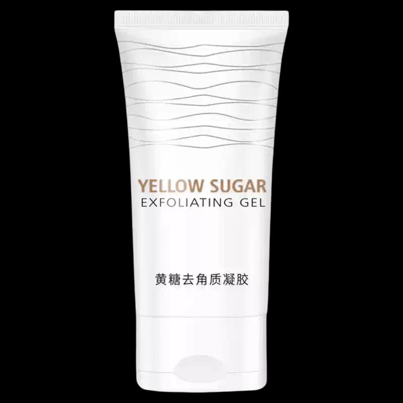 Gel Esfoliante Facial e Corporal de Açúcar Amarelo (Yellow Sugar Exfoliating Gel) - Image 2