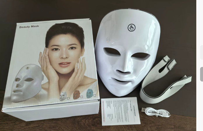 Máscara Facial de Fototerapia LED Multifuncional (Tratamento Anti-Idade e Acne) - Image 5