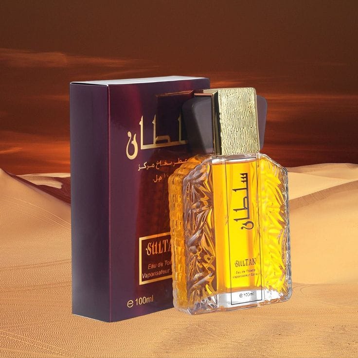 Perfume Árabe Masculino Sultan Eau de Toilette 100ml – Fragrância Marcante e Amadeirada Orientação Luxo - Image 3