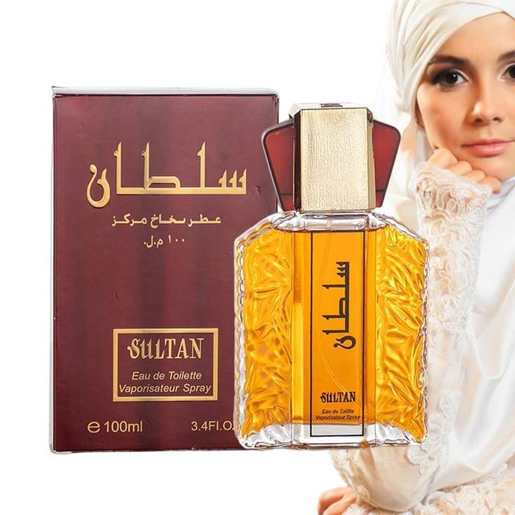 Perfume Árabe Masculino Sultan Eau de Toilette 100ml – Fragrância Marcante e Amadeirada Orientação Luxo - Image 2