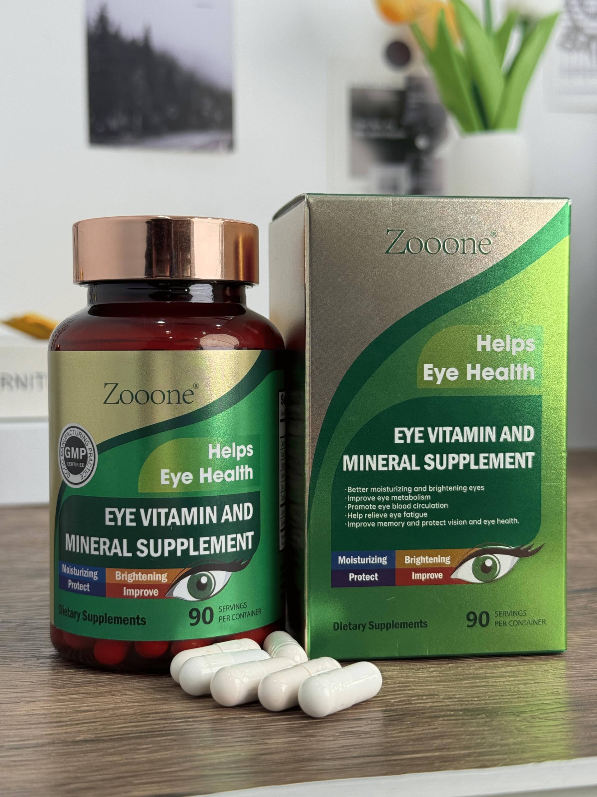Suplemento de Vitaminas e Minerais para Saúde Ocular Zooone - 90 Cáp/Doses - Image 4