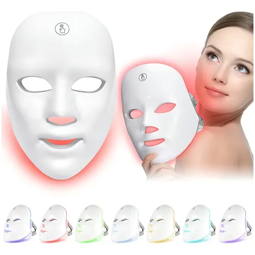 Máscara Facial de Fototerapia LED Multifuncional (Tratamento Anti-Idade e Acne) - Image 3