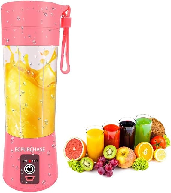 Mini Liquidificador e Extrator de Sucos Portátil Recarregável USB – Garrafa Blender Pessoal com Alça - Image 7