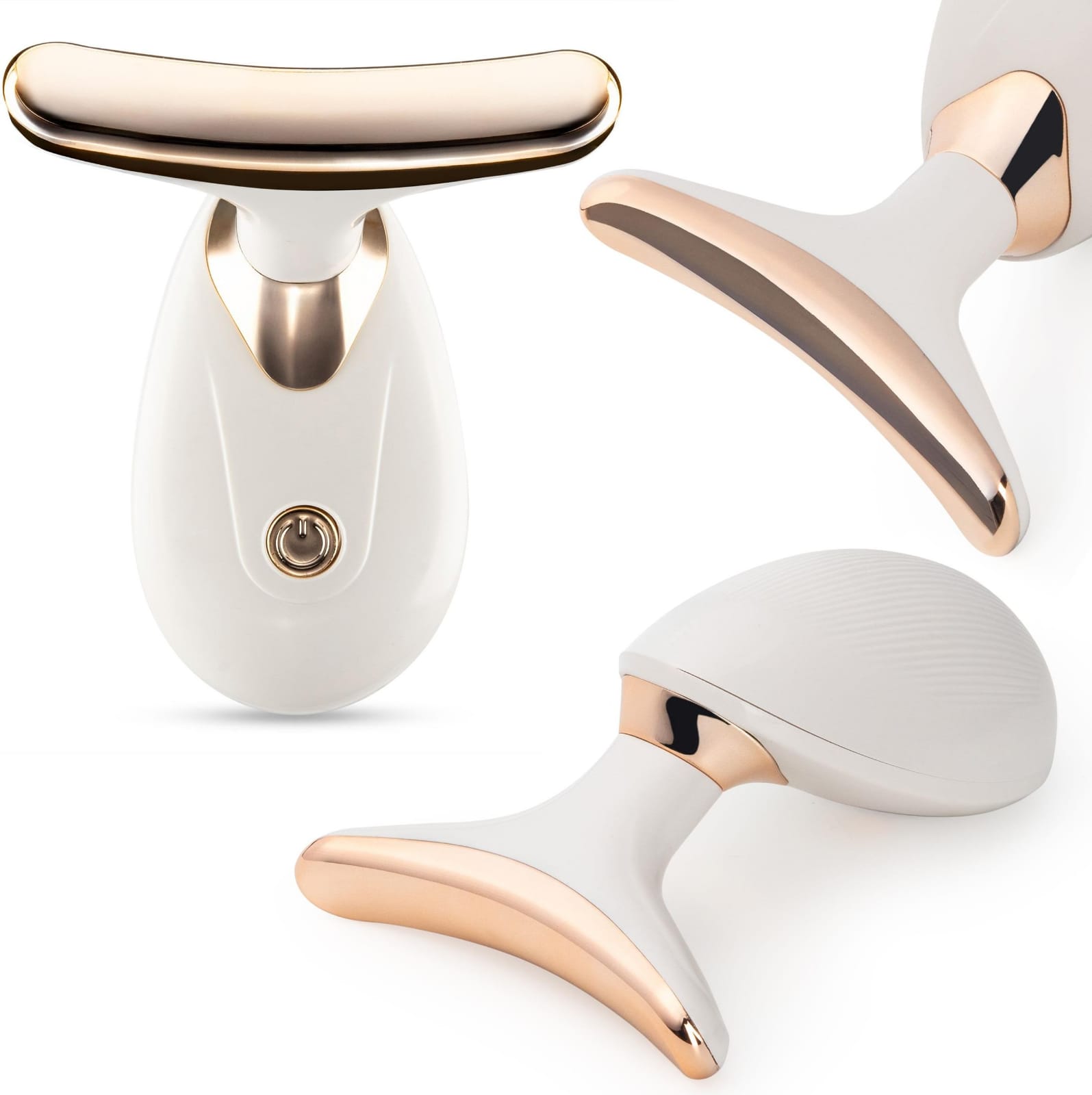 Massageador Facial e Para Pescoço Antirrugas com Fototerapia LED, EMS e Crioterapia/Aquecimento – Aparelho Lifting de Papada - Image 3