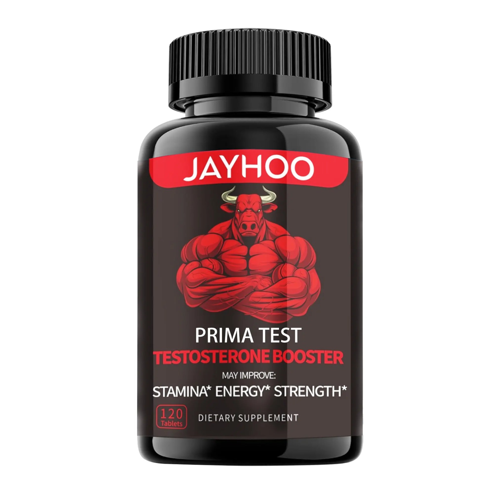 Suplemento Repositor de Testosterona Jayhoo Prime Test Booster 120 Comprimidos – Aumento de Energia, Resistência e Força Muscular - Image 6