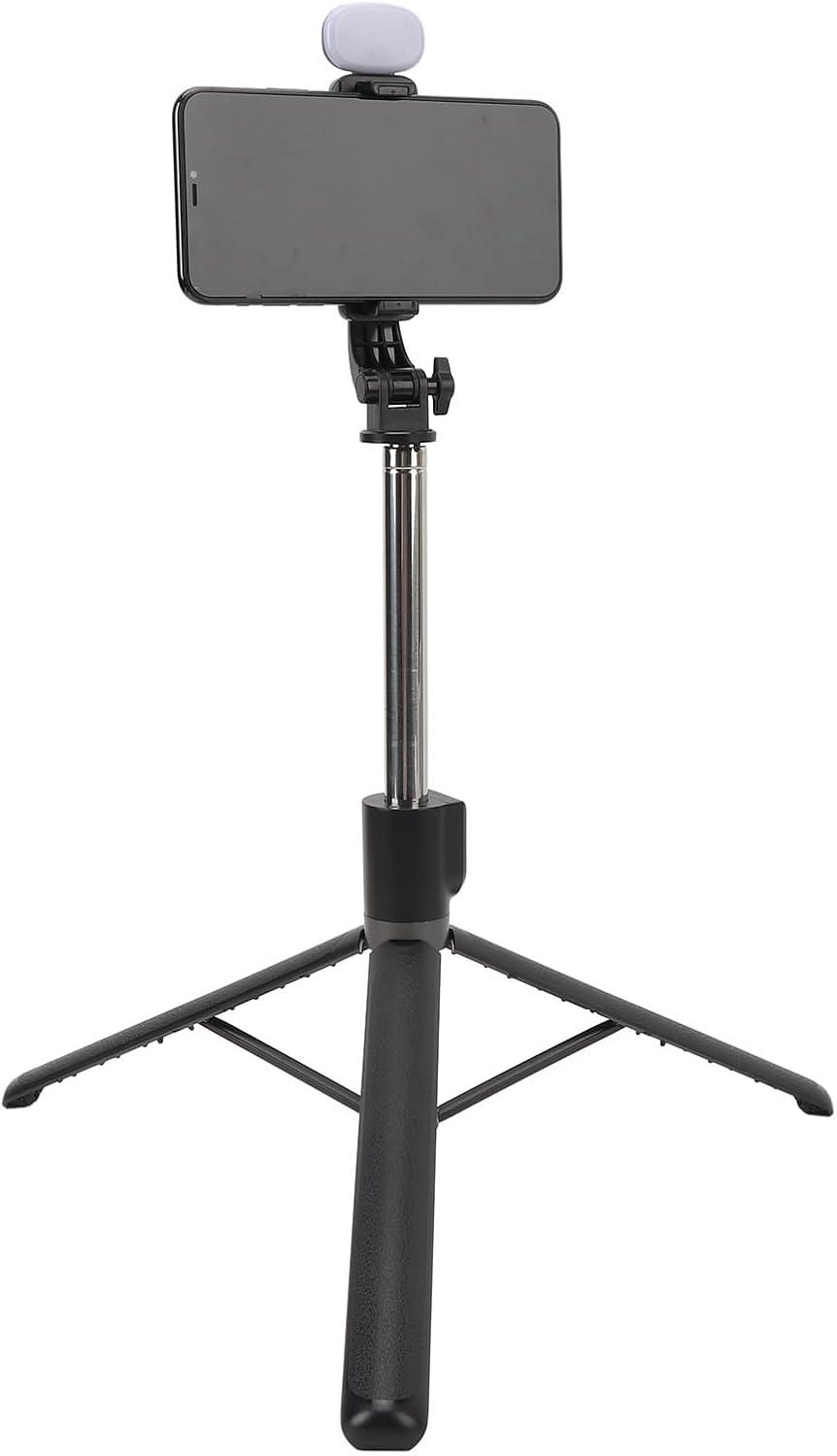 Bastão de Selfie Tripé Extensível com Luz LED Integrada e Controlo Remoto - Image 3