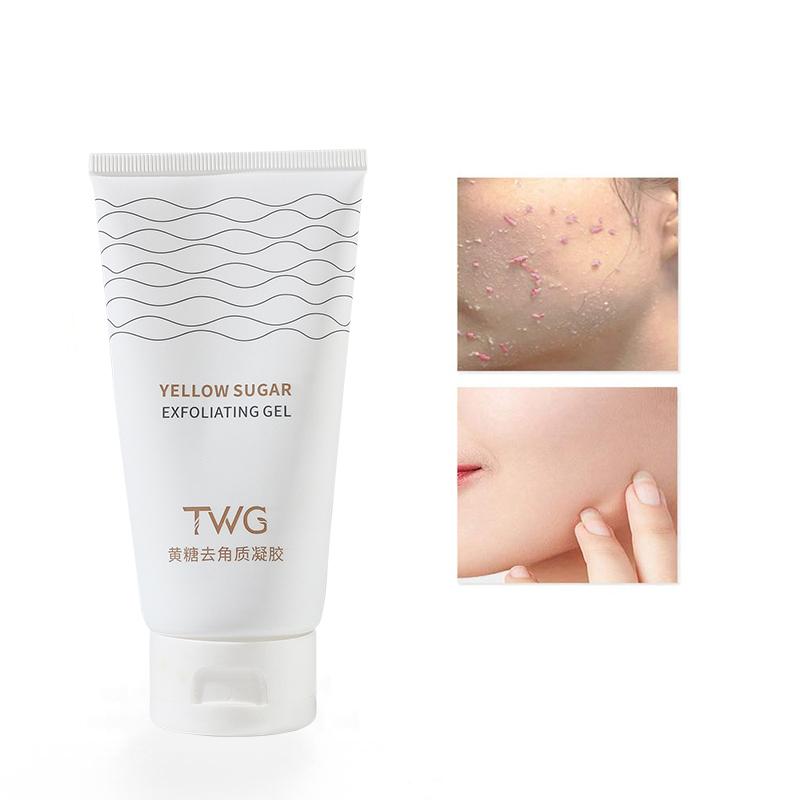 Gel Esfoliante Facial e Corporal de Açúcar Amarelo (Yellow Sugar Exfoliating Gel) - Image 5
