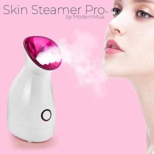 Vaporizador Facial Térmico Skin Steamer Pro – Safilete Elétrico para Limpeza de Pele, Desobstrução de Poros e Hidratação Facial