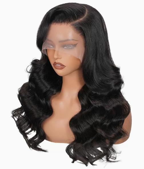 Peluca Lace Front Humana de Cabelo Ondulado Longo (Body Wave)